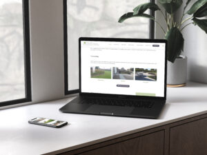 Steven Schepens website ontwerp