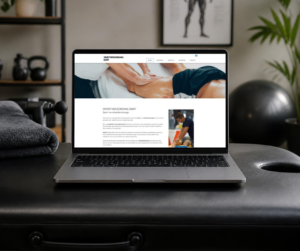 Sportverzorging Bart website
