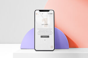 Ellen Azou website ontwerp