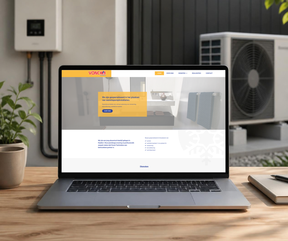 Vonck Technieken website